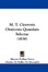 Cover of M. T. Ciceronis Orationes Quaedam Selectae