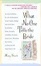 Cover of "What No One Tells the Bride"