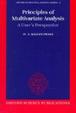 Cover of Principles of Multivariate Analysis