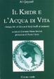 Cover of Il Khidr e l'acqua di vita