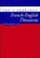 Cover of "The Cambridge French-English Thesaurus"