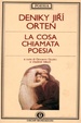 Cover of La cosa chiamata poesia