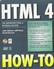 Cover of HTML 4 how-to