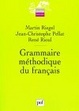 Cover of Grammaire méthodique du français