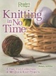 Cover of Knitting in No Time
