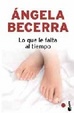 Cover of Lo que le falta al tiempo