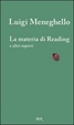 Cover of La materia di Reading e altri reperti