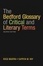 Cover of "Bedford Glossary of Critical and Literary Terms"