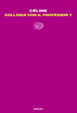 Cover of Colloqui con il professor Y