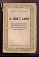 Cover of Lo stile italiano