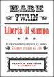Cover of Libertà di stampa