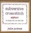 Cover of Subversive Cross Stitch