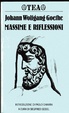 Cover of massime e riflessioni