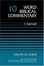 Cover of "Word Biblical Commentary Vol. 10, 1 Samuel"