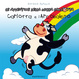 Cover of Carlotta e l'arcobaleno. Le avventure della mucca Carlotta