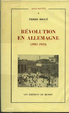 Cover of Révolution en Allemagne, 1917-1923