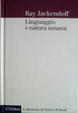 Cover of Linguaggio e natura umana