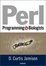 Cover of "Perl Programming for Biologists"