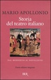 Cover of Storia del teatro italiano