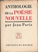 Cover of Anthologie de la Poésie Nouvelle