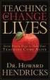 Cover of Teaching to Change Lives