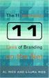 Cover of The 11 Immutable Laws of Branding