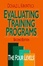Cover of 'Evaluating Training Programs'