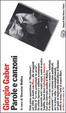 Cover of Parole e canzoni