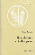 Cover of Dei delitti e delle pene