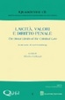 Cover of Laicità, valori e diritto penale