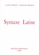Cover of Syntaxe latine