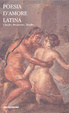 Cover of Poesia d'amore latina