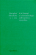 Cover of Discipline filosofiche (2001) / Carl Stumpf e la fenomenologia dell'esperienza immediata