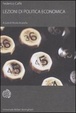 Cover of Lezioni di politica economica