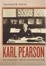 Cover of "Karl Pearson"