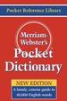 Cover of Merriam-webster's Pocket Dictionary