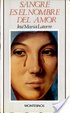 Cover of Sangre es el nombre del amor