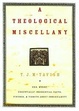 Cover of A Theological Miscellany