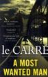 Cover of A Most Wanted Man