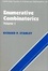 Cover of "Enumerative Combinatorics"