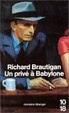Cover of Un privé à Babylone
