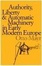 Cover of 'Authority, Liberty, and Automatic Machinery in Early Modern Europe'