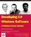 Cover of 'Developing C# Windows Software'