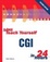 Cover of 'Sams Teach Yourself CGI in 24 Hours'