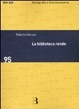 Cover of La biblioteca rende