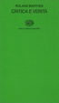 Cover of Critica e verità