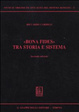 Cover of «Bona fides» tra storia e sistema