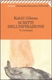 Cover of Scritti dell'ispirazione