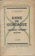 Cover of Anne de Gonzague, princesse palatine : 1616-1684