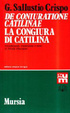 Cover of De coniuratione Catilinae / ­La congiura di Catilina